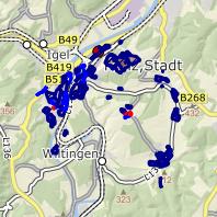 Vorschau der Kartenzusammenstellung