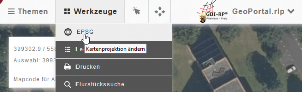 Epsg aendern moderner viewer.png